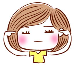 My Doodle Girl sticker #10613670