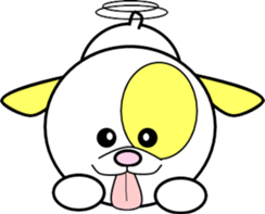 puppy of ohausa2 sticker #10613831