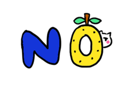 yuzutyan and nya sticker #10613913