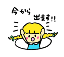 yuzutyan and nya sticker #10613935