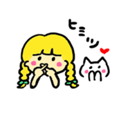yuzutyan and nya sticker #10613949