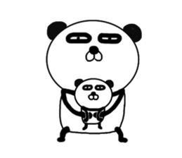 It is the panda.Panda-ish? 14 nitijo- sticker #10614327