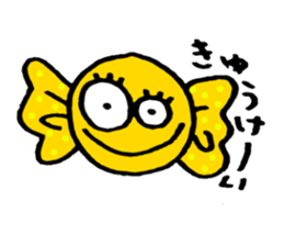 Eyeball-chan sticker #10614520