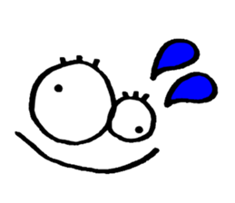 Eyeball-chan sticker #10614537