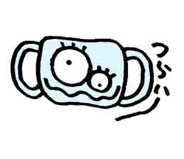 Eyeball-chan sticker #10614541