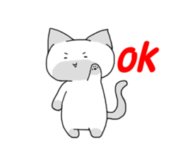 The time of a cat, chicken sticker #10616112