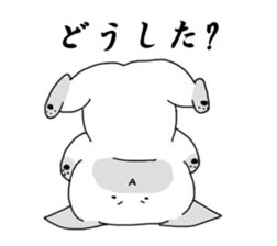 The time of a cat, chicken sticker #10616115