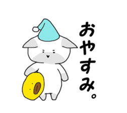 The time of a cat, chicken sticker #10616122