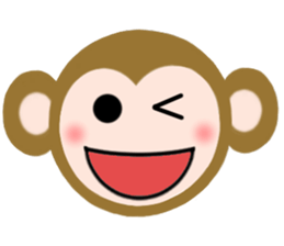 Emoji Ver. Monkeys sticker #10616353