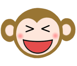 Emoji Ver. Monkeys sticker #10616354