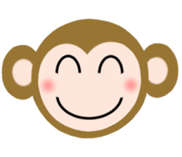 Emoji Ver. Monkeys sticker #10616356