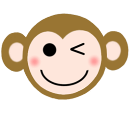 Emoji Ver. Monkeys sticker #10616357