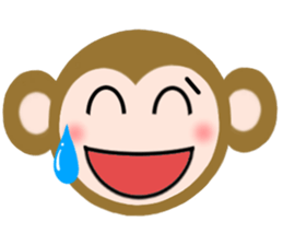 Emoji Ver. Monkeys sticker #10616361