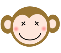 Emoji Ver. Monkeys sticker #10616363