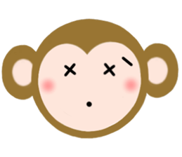 Emoji Ver. Monkeys sticker #10616364