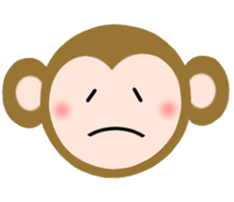 Emoji Ver. Monkeys sticker #10616366