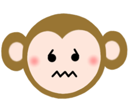Emoji Ver. Monkeys sticker #10616368