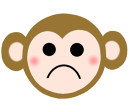 Emoji Ver. Monkeys sticker #10616380