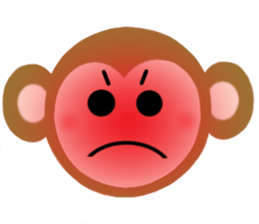 Emoji Ver. Monkeys sticker #10616382