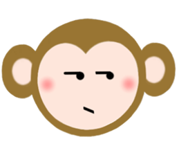 Emoji Ver. Monkeys sticker #10616389