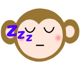 Emoji Ver. Monkeys sticker #10616391