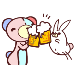 Daily life of a bear ~Adult life~ sticker #10616680