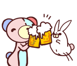 Daily life of a bear ~Adult life~ sticker #10616680