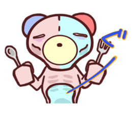 Daily life of a bear ~Adult life~ sticker #10616683