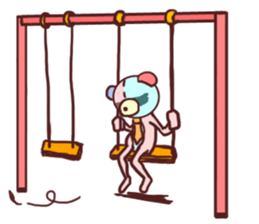 Daily life of a bear ~Adult life~ sticker #10616686