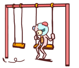 Daily life of a bear ~Adult life~ sticker #10616686