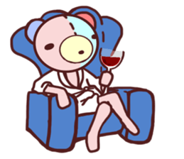 Daily life of a bear ~Adult life~ sticker #10616692