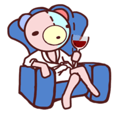 Daily life of a bear ~Adult life~ sticker #10616692