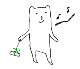 Unrestrained bear sticker #10616772