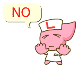 Liver-chan sticker sticker #10616889