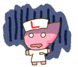 Liver-chan sticker sticker #10616895