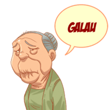 Nenek Gahol sticker #10617450