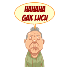 Nenek Gahol sticker #10617452