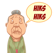 Nenek Gahol sticker #10617457