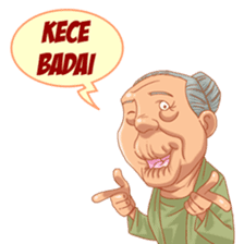 Nenek Gahol sticker #10617460