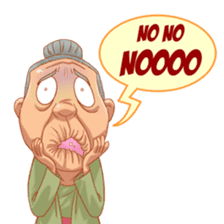 Nenek Gahol sticker #10617465