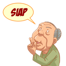 Nenek Gahol sticker #10617470