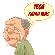 Nenek Gahol sticker #10617473