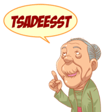 Nenek Gahol sticker #10617474