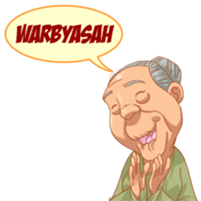 Nenek Gahol sticker #10617475