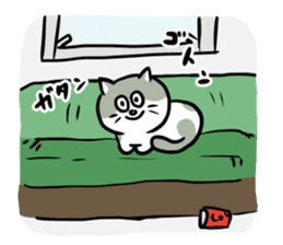 Nyanko the cat sticker 2 -work version- sticker #10618334