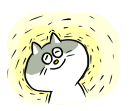 Nyanko the cat sticker 2 -work version- sticker #10618371