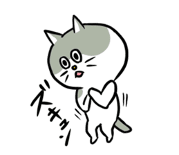 Nyanko the cat sticker 2 -work version- sticker #10618379