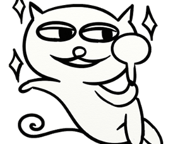 LAZY KITTEN (ENGLISH VERSION) sticker #10618504