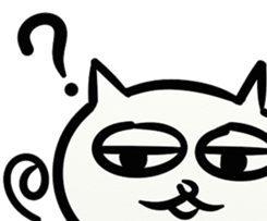 LAZY KITTEN (ENGLISH VERSION) sticker #10618506