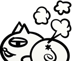 LAZY KITTEN (ENGLISH VERSION) sticker #10618509